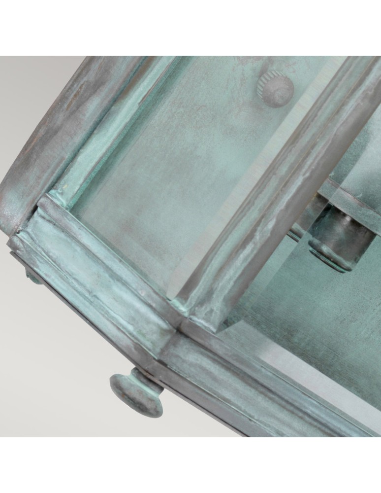 Outdoor wall lamps - Elstead Lighting Holborn medium wall lantern - 2 light sources - Grynszpan IP44 HL7-M-VDG - product kolory-swiatla.pl 4