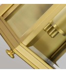 Outdoor wall lamps - Elstead Lighting Small wall lantern Holborn - 1 light source - Brushed brass IP44 HL7-S-BB - product 4