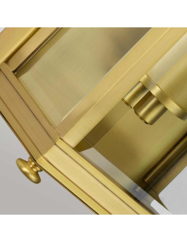 Outdoor wall lamps - Elstead Lighting Small wall lantern Holborn - 1 light source - Brushed brass IP44 HL7-S-BB - product kolory-swiatla.pl 4