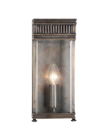 Elstead Lighting Small wall lantern Holborn - 1 light source - Dark brown IP44 HL7-S-DB