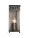 Elstead Lighting Mała latarnia naścienna Holborn - 1 źródło światła - Ciemnobrązowa IP44 HL7-S-DB