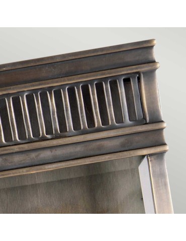 Elstead Lighting Mała latarnia naścienna Holborn - 1 źródło światła - Ciemnobrązowa IP44 HL7-S-DB - produkt 2