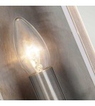 Elstead Lighting Mała latarnia naścienna Holborn - 1 źródło światła - Ciemnobrązowa IP44 HL7-S-DB