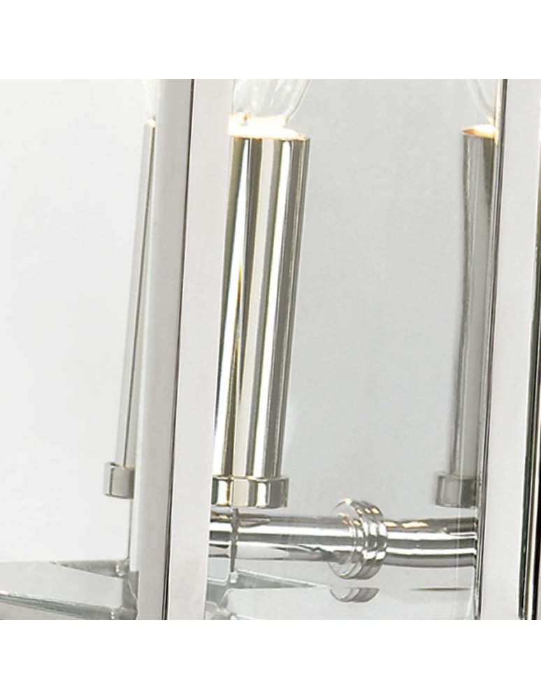 Outdoor wall lamps - Elstead Lighting Small wall lantern Holborn - 1 light source - Polished chrome IP44 HL7-S-PC - product kolory-swiatla.pl 3