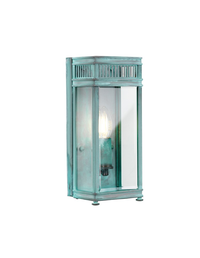 Outdoor wall lamps - Elstead Lighting Small wall lantern Holborn - 1 light source - Grynszpan IP44 HL7-S-VDG - product kolory-swiatla.pl 1