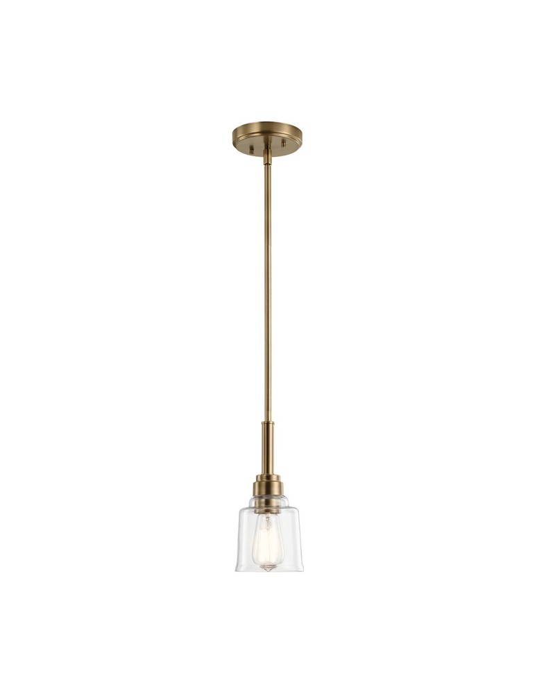 Pendant lamps - Elstead Lighting Aivian pendant lamp - 1 light source KL-AIVIAN-P-WBR - product kolory-swiatla.pl 1