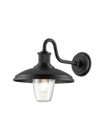 Elstead Lighting Średnia latarnia naścienna Allenbury - 1 źródło światła IP44 KL-ALLENBURY2-M-BKT