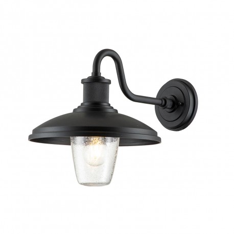 Elstead Lighting Średnia latarnia naścienna Allenbury - 1 źródło światła IP44 KL-ALLENBURY2-M-BKT
