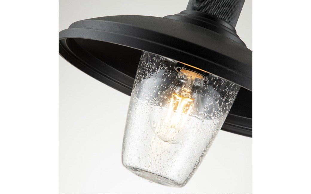 Elstead Lighting Średnia latarnia naścienna Allenbury - 1 źródło światła IP44 KL-ALLENBURY2-M-BKT