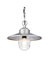 Elstead Lighting Klampenborg pendant lantern - 1 light source - Silver IP44 KLAMPENBORG8.