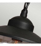 Outdoor pendant lamps - Elstead Lighting Klampenborg pendant lantern - 1 light source - Black IP44 KLAMPENBORG8-BK - product 3
