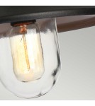 Outdoor pendant lamps - Elstead Lighting Klampenborg pendant lantern - 1 light source - Black IP44 KLAMPENBORG8-BK - product 4