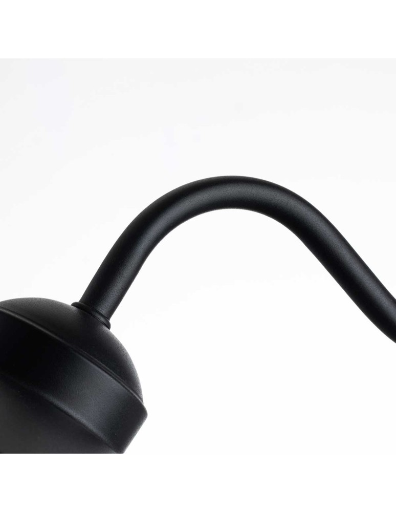 Elstead Lighting Latarnia naścienna z czujnikiem PIR Klampenborg - 1 źródło światła - Czarna IP44 KLAMPENBORG-PIR-BK