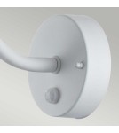 Outdoor wall lamps - Elstead Lighting Klampenborg PIR sensor wall lantern - 1 light source - White IP44 KLAMPENBORG-PIR-WHT - product 4