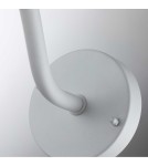 Outdoor wall lamps - Elstead Lighting Klampenborg wall lantern - 1 light source - White IP44 KLAMPENBORG-WHT. - product 4