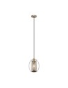 Elstead Lighting Mała lampa wisząca Asher II - 1 źródło światła KL-ASHER-MP-AP