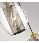 Pendant lamps - Elstead Lighting Small pendant lamp Asher II - 1 light source KL-ASHER-MP-AP - product 3