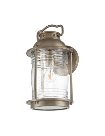 Elstead Lighting Duża latarnia naścienna Ashland Bay - 1 źródło światła - Oksydowany brąz IP44 KL-ASHLANDBAY2-L-BU - produkt 2