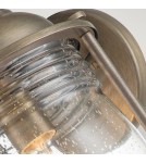 Elstead Lighting Duża latarnia naścienna Ashland Bay - 1 źródło światła - Oksydowany brąz IP44 KL-ASHLANDBAY2-L-BU