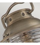 Elstead Lighting Duża latarnia naścienna Ashland Bay - 1 źródło światła - Oksydowany brąz IP44 KL-ASHLANDBAY2-L-BU