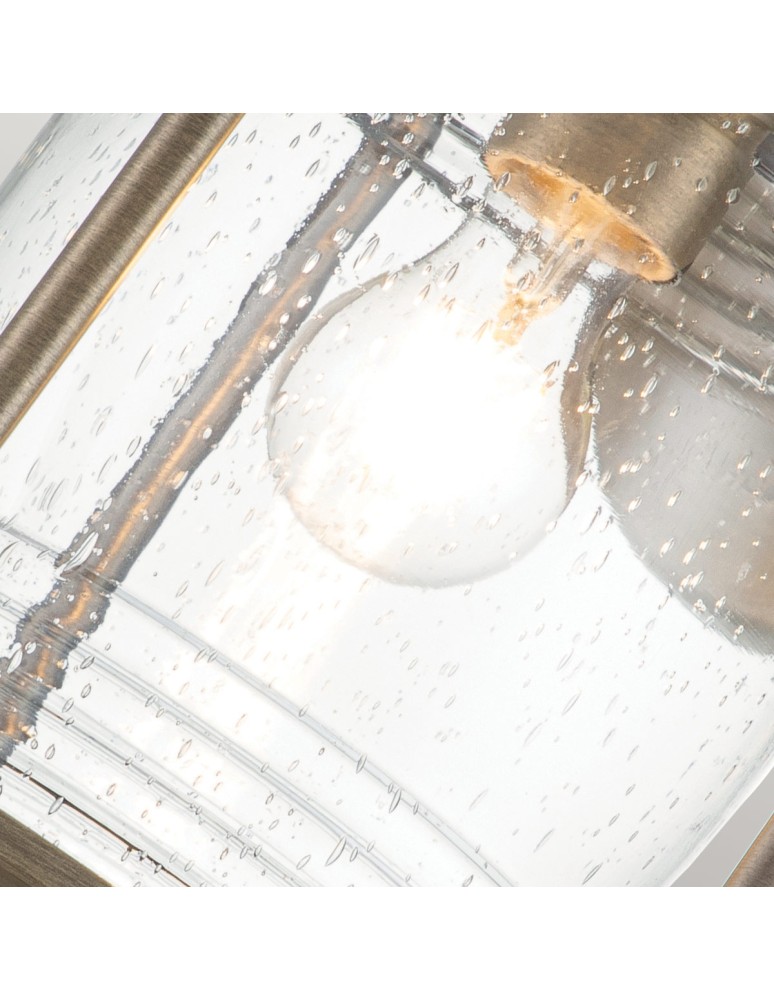 Elstead Lighting Duża latarnia naścienna Ashland Bay - 1 źródło światła - Oksydowany brąz IP44 KL-ASHLANDBAY2-L-BU