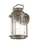 Elstead Lighting Średnia latarnia naścienna Ashland Bay - 1 źródło światła - Oksydowany brąz IP44 KL-ASHLANDBAY2-M-BU