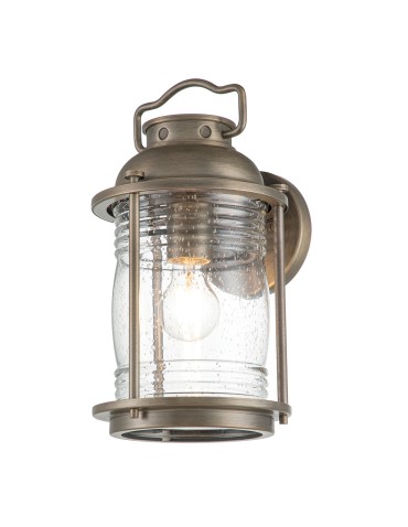 Elstead Lighting Ashland Bay medium wall lantern - 1 light source - Oxidized bronze IP44 KL-ASHLANDBAY2-M-BU