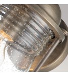 Elstead Lighting Średnia latarnia naścienna Ashland Bay - 1 źródło światła - Oksydowany brąz IP44 KL-ASHLANDBAY2-M-BU