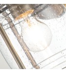 Elstead Lighting Średnia latarnia naścienna Ashland Bay - 1 źródło światła - Oksydowany brąz IP44 KL-ASHLANDBAY2-M-BU