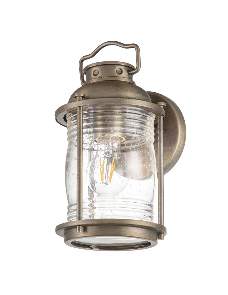Outdoor wall lamps - Elstead Lighting Small wall lantern Ashland Bay - 1 light source - Oxidized bronze IP44 KL-ASHLANDBAY2-S-BU - product kolory-swiatla.pl 2