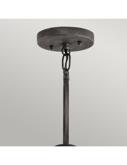 Elstead Lighting Ashland Bay pendant lantern - 5 light sources - Aged zinc IP44 KL-ASHLANDBAY-5P - product 2