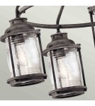 Elstead Lighting Latarnia wisząca Ashland Bay - 5 źródeł światła - Postarzany cynk IP44 KL-ASHLANDBAY-5P