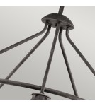 Elstead Lighting Latarnia wisząca Ashland Bay - 5 źródeł światła - Postarzany cynk IP44 KL-ASHLANDBAY-5P