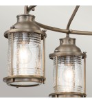 Outdoor pendant lamps - Elstead Lighting Ashland Bay pendant lantern - 5 light sources - Oxidized bronze IP44 KL-ASHLANDBAY-5P-BU - product 4