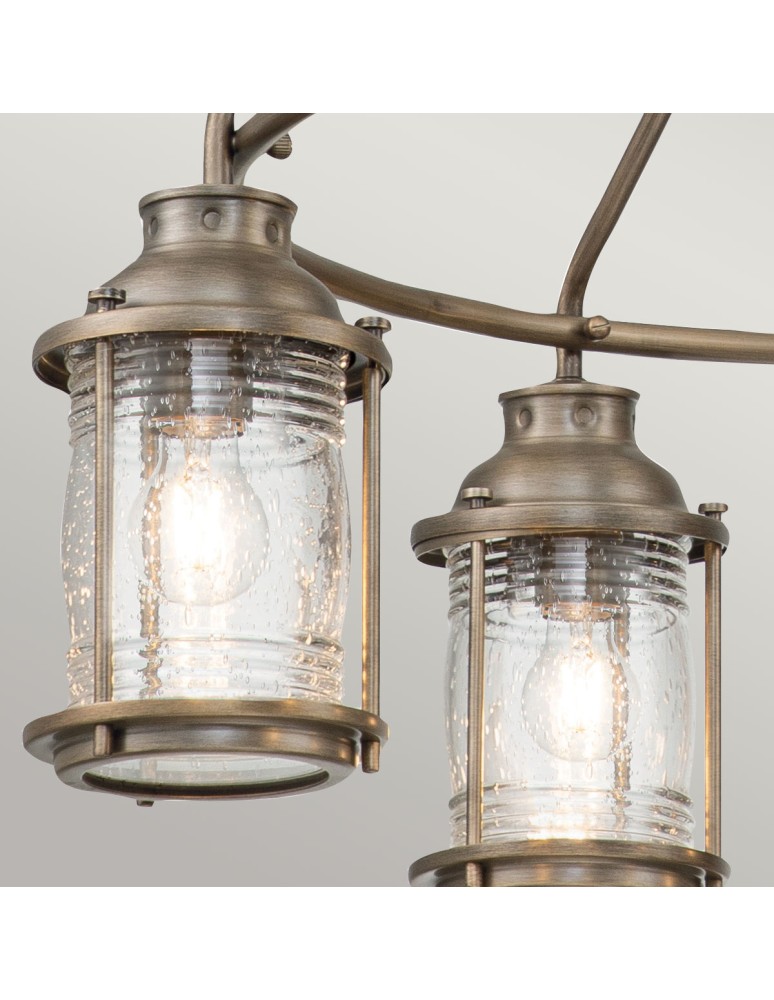 Outdoor pendant lamps - Elstead Lighting Ashland Bay pendant lantern - 5 light sources - Oxidized bronze IP44 KL-ASHLANDBAY-5P-BU - product kolory-swiatla.pl 4