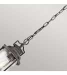 Outdoor pendant lamps - Elstead Lighting Small Ashland Bay pendant lantern - 1 light source - Aged zinc IP44 KL-ASHLANDBAY8-S - product 4