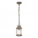 Elstead Lighting Mała latarnia wisząca Ashland Bay - 1 źródło światła - Oksydowany brąz IP44 KL-ASHLANDBAY8-S-BU