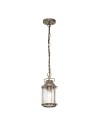 Elstead Lighting Small Ashland Bay pendant lantern - 1 light source - Oxidized bronze IP44 KL-ASHLANDBAY8-S-BU