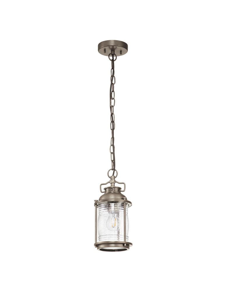 Outdoor pendant lamps - Elstead Lighting Small Ashland Bay pendant lantern - 1 light source - Oxidized bronze IP44 KL-ASHLANDBAY8-S-BU - product kolory-swiatla.pl 2