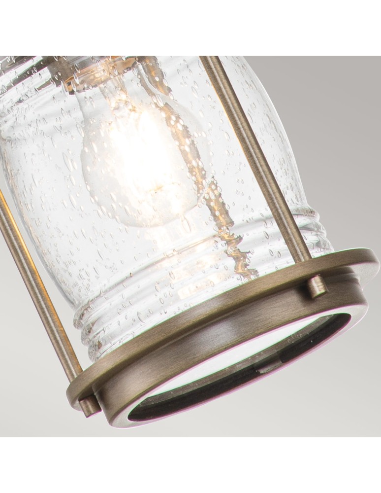 Outdoor pendant lamps - Elstead Lighting Small Ashland Bay pendant lantern - 1 light source - Oxidized bronze IP44 KL-ASHLANDBAY8-S-BU - product kolory-swiatla.pl 3