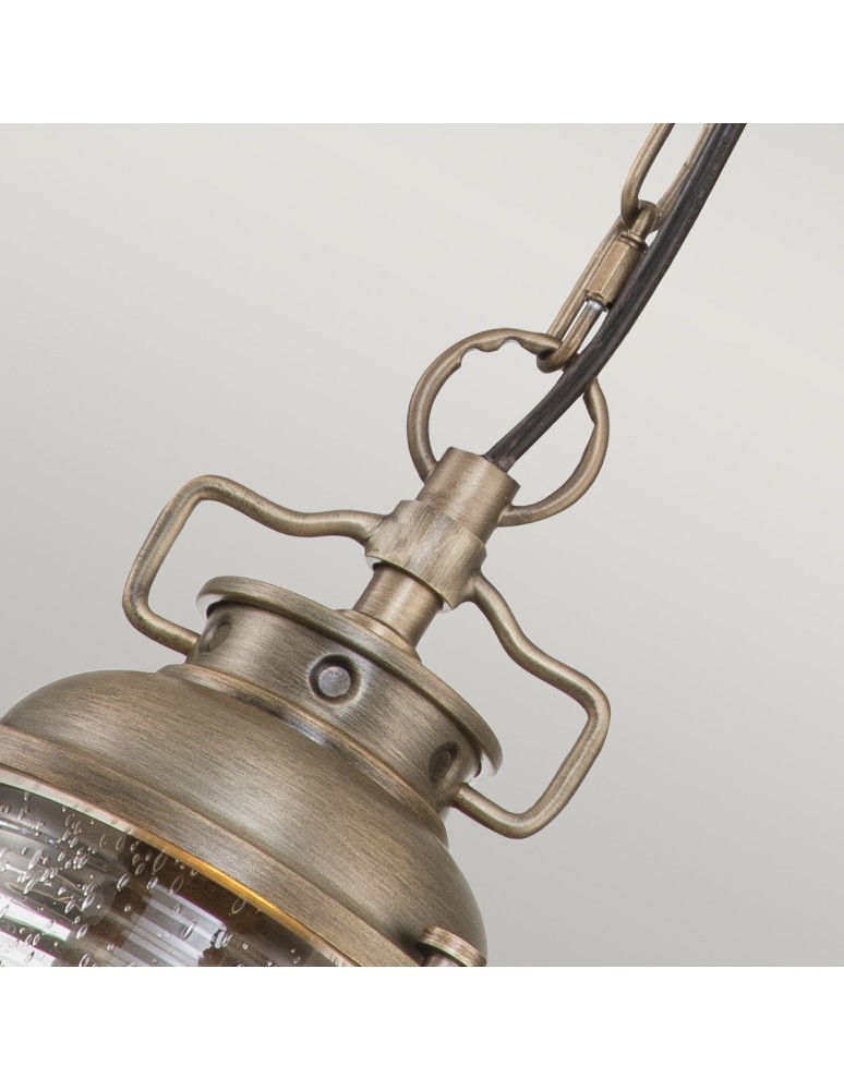 Outdoor pendant lamps - Elstead Lighting Small Ashland Bay pendant lantern - 1 light source - Oxidized bronze IP44 KL-ASHLANDBAY8-S-BU - product kolory-swiatla.pl 4