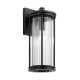 Elstead Lighting Średnia latarnia naścienna Barras - 1 źródło światła IP44 KL-BARRAS2-M-BK