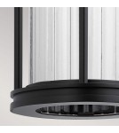 Elstead Lighting Średnia latarnia naścienna Barras - 1 źródło światła IP44 KL-BARRAS2-M-BK