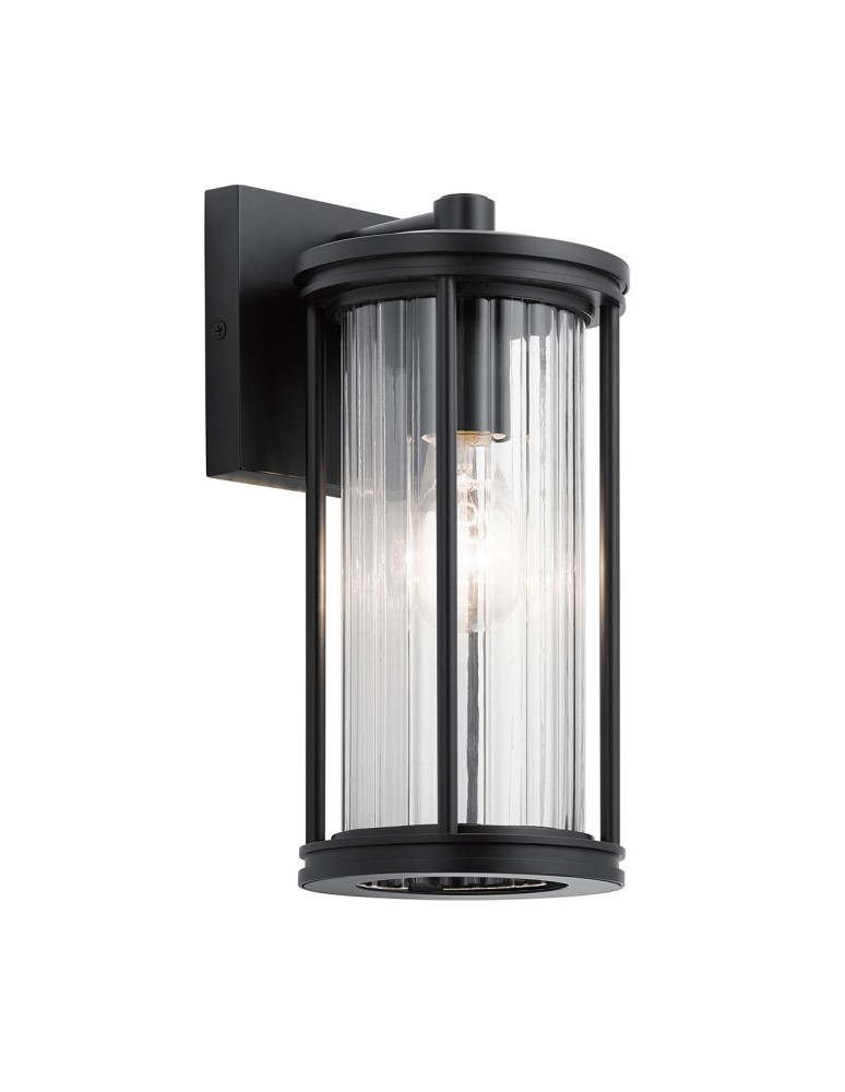 Outdoor wall lamps - Elstead Lighting Small wall lantern Barras - 1 light source IP44 KL-BARRAS2-S-BK - product kolory-swiatla.pl 1