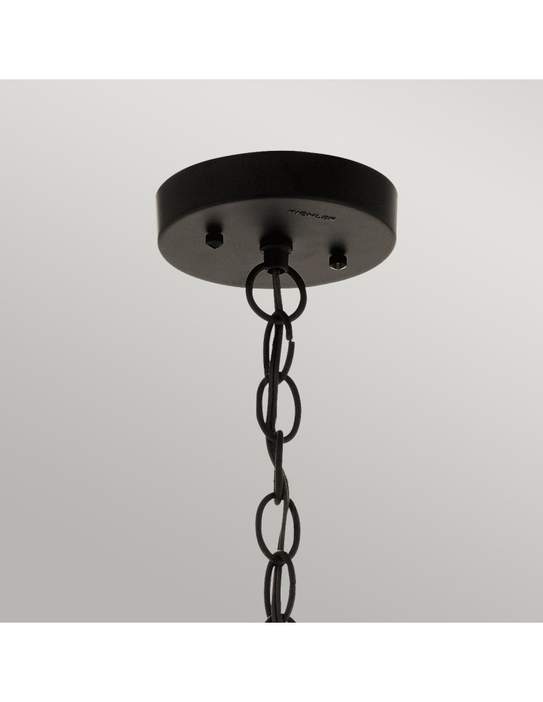 Elstead Lighting Beacon Square pendant lantern - 1 light source - Old bronze IP44 KL-BEACON-SQUARE8-OZ