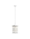 Elstead Lighting Latarnia wisząca Beacon Square - 1 źródło światła - Biała IP44 KL-BEACON-SQUARE8-WHT