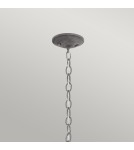Outdoor pendant lamps - Elstead Lighting Small Bridge Point pendant lantern - 1 light source - Aged zinc IP44 KL-BRIDGEPOINT8S - product 2