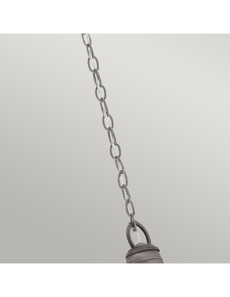 Outdoor pendant lamps - Elstead Lighting Small Bridge Point pendant lantern - 1 light source - Aged zinc IP44 KL-BRIDGEPOINT8S - product kolory-swiatla.pl 4