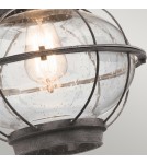 Outdoor wall lamps - Elstead Lighting Large Bridge Point wall lantern - 1 light source - Aged zinc IP44 KL-BRIDGEPOINT-L - product 4