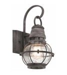 Outdoor wall lamps - Elstead Lighting Bridge Point small wall lantern - 1 light source - Aged zinc IP44 KL-BRIDGEPOINT-S - product 1